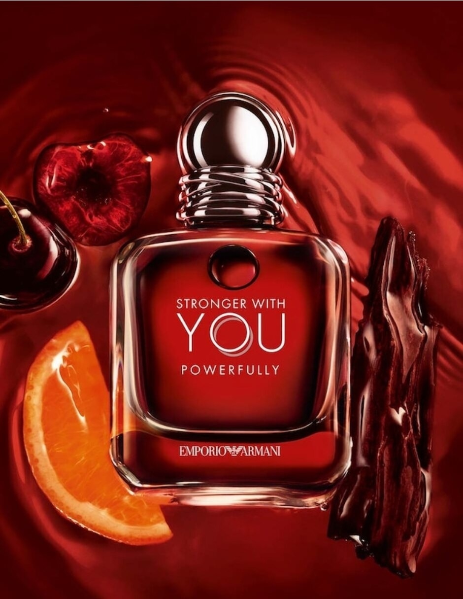 Eau de parfum Giorgio Armani Stronger With You para hombre