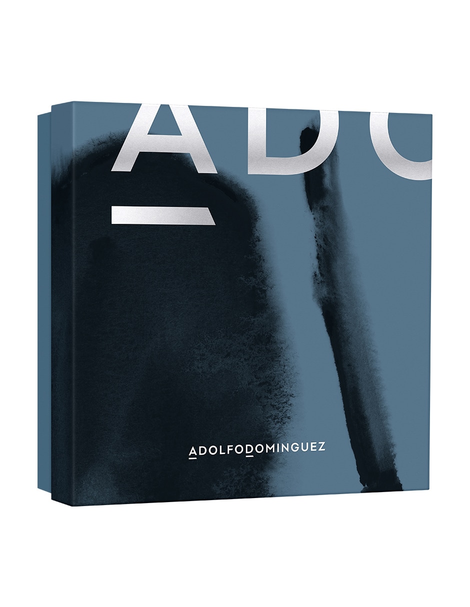 Kit Eau de parfum Adolfo Dominguez Ámbar Negro para hombre
