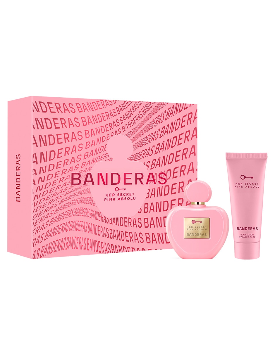 Kit eau de parfum her secret pink absolu para mujer