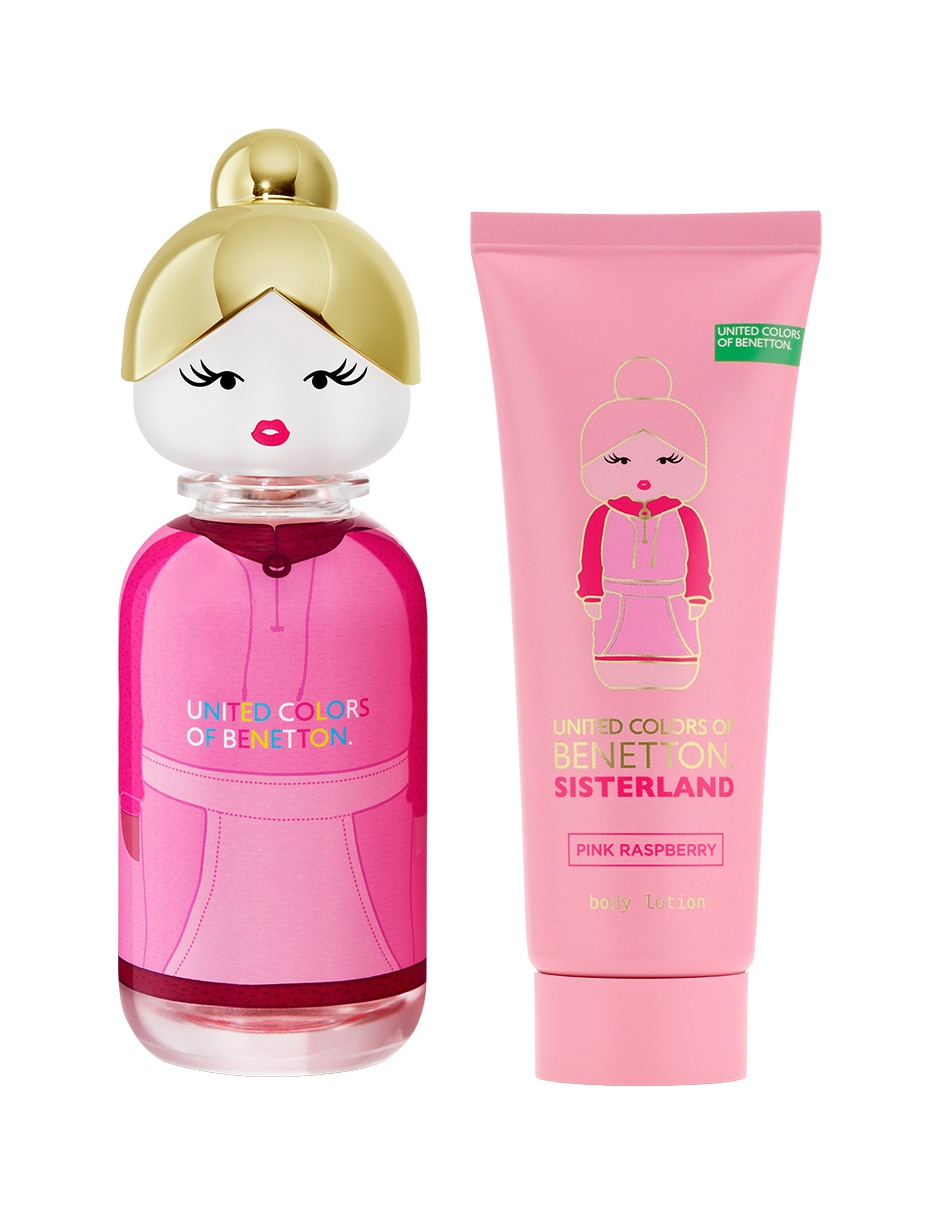 Kit Eau de toilette Benetton Sisterland Raspberry para mujer