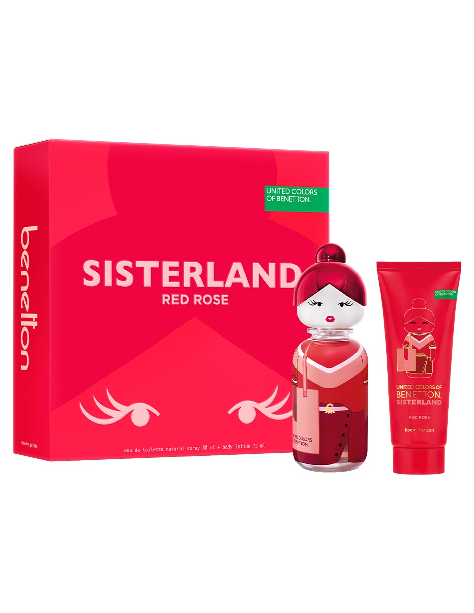 Kit eau de toilette sisterland red rose para mujer Kit eau de toilette sisterland red rose para mujer