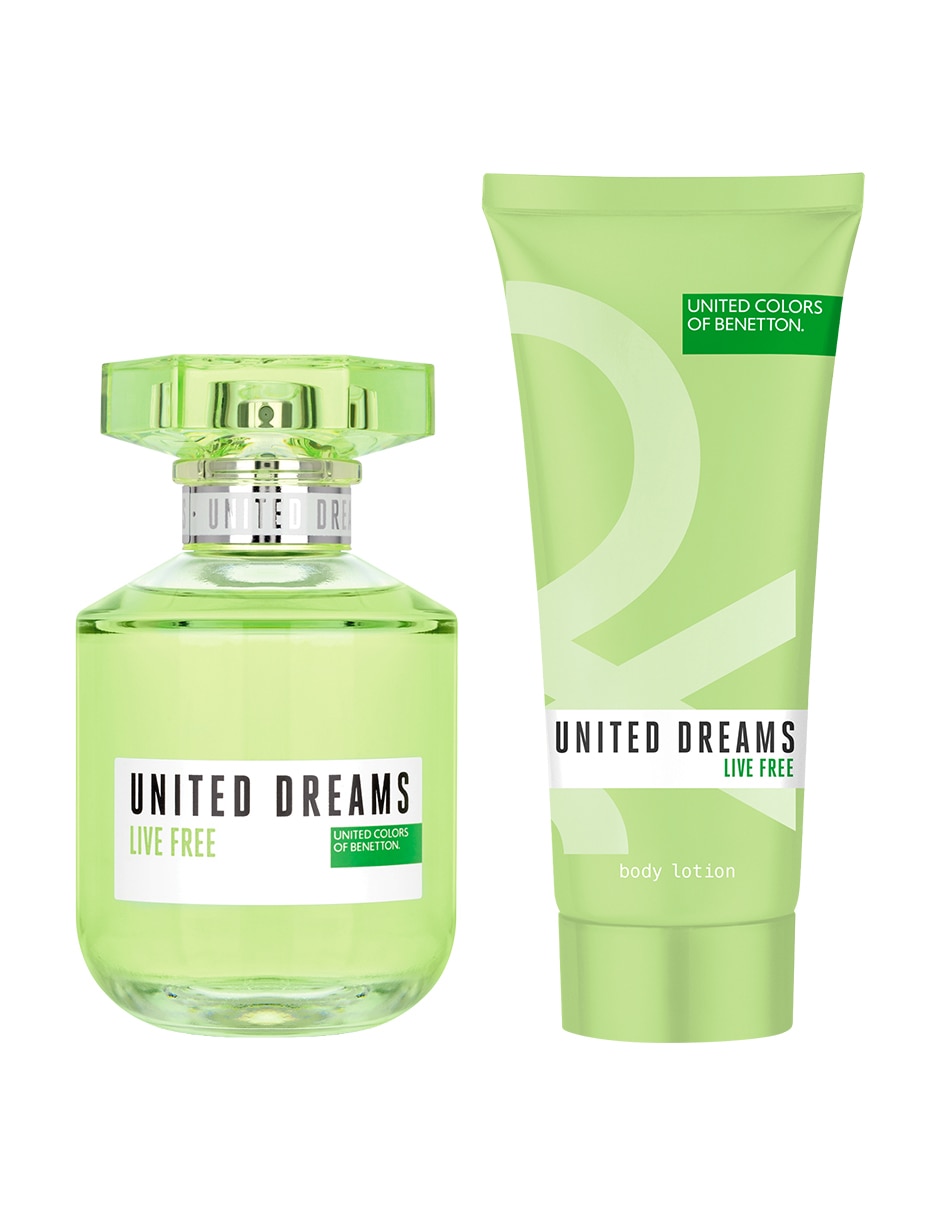 Kit Eau de toilette United Dreams Live Free para mujer 6