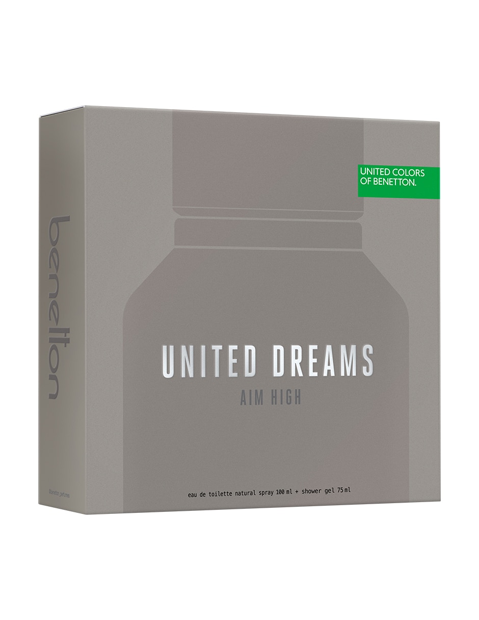 Kit Eau de toilette Benetton United Dreams Aim High para hombre
