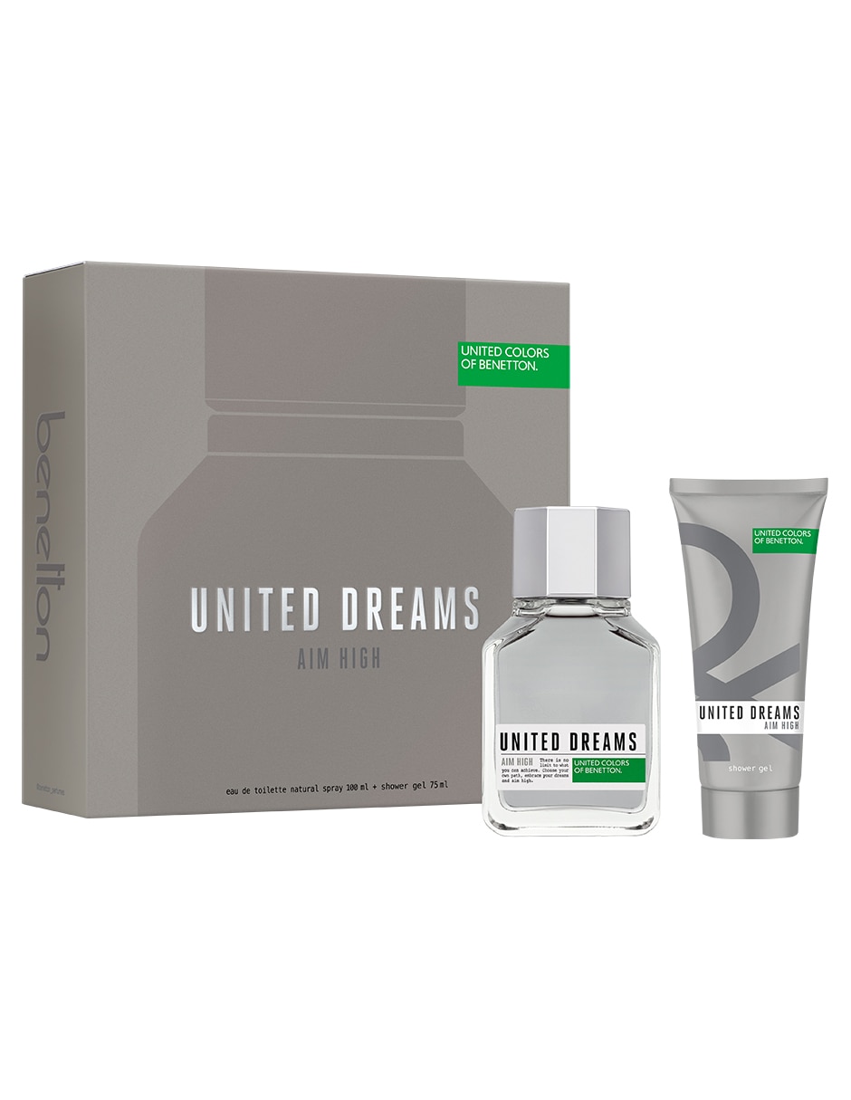 Kit Eau de toilette Benetton United Dreams Aim High para hombre