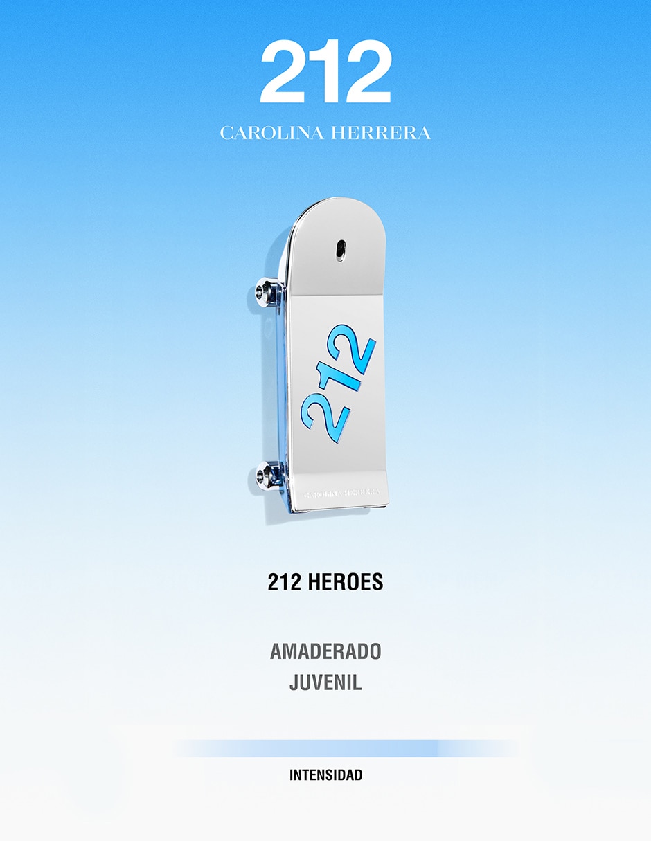 Kit Eau de toilette Carolina Herrera 212 Heroes para hombre