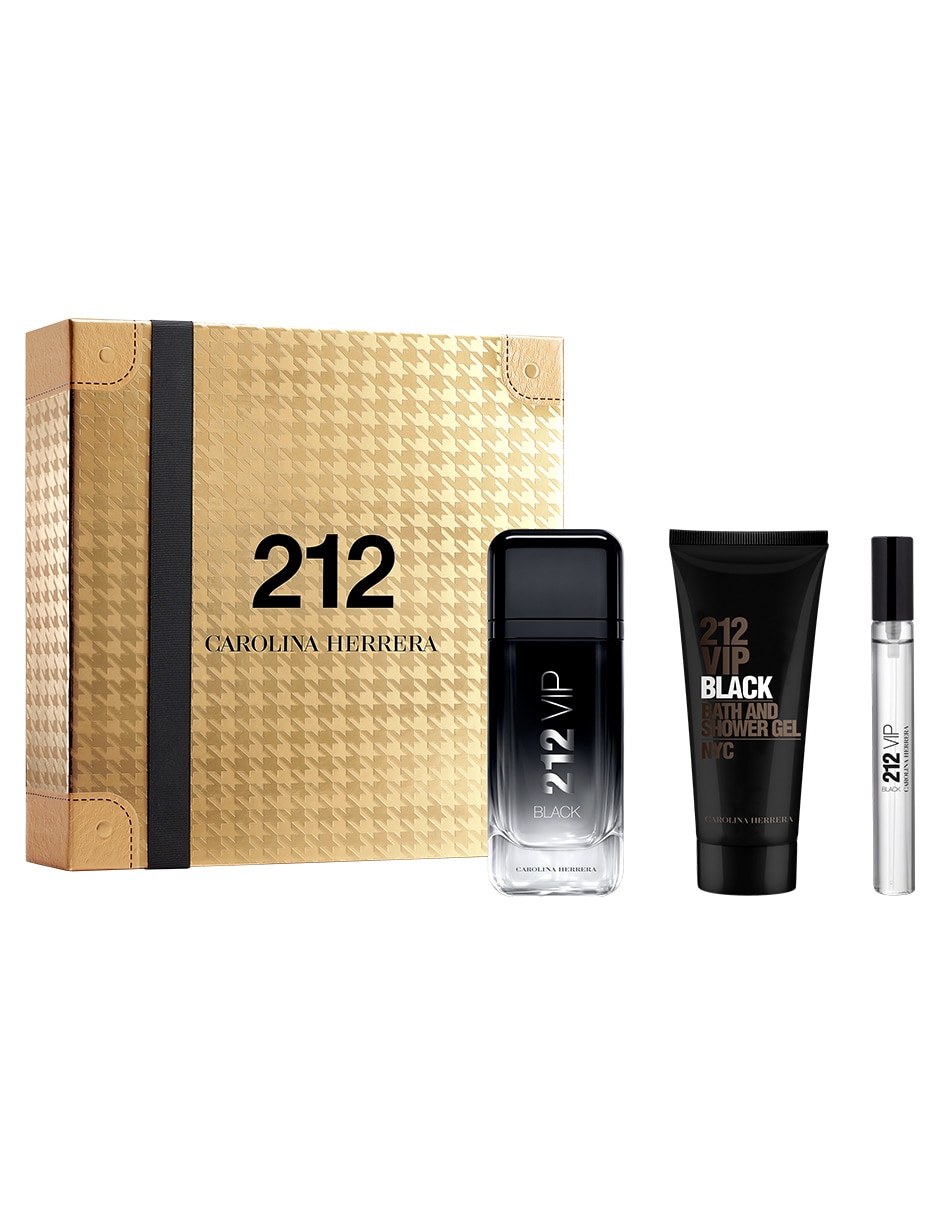 Kit Eau de parfum 212 VIP Black para hombre