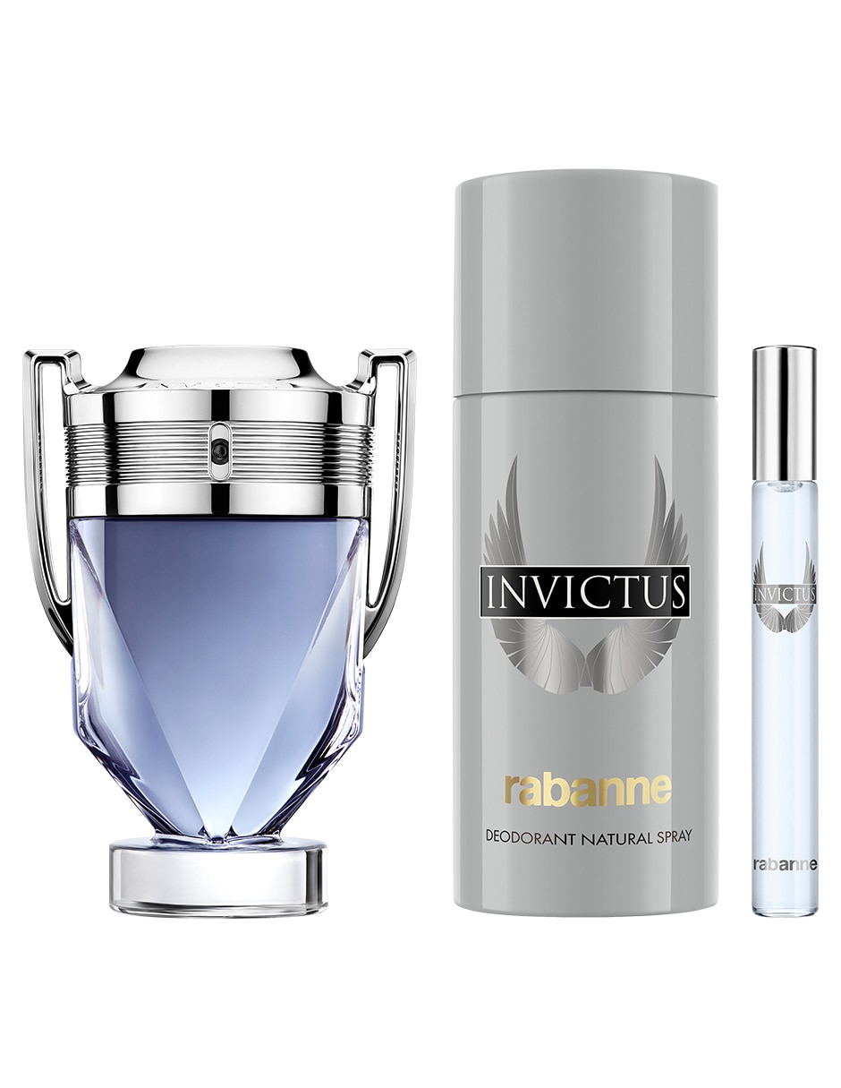 Kit Eau de parfum Rabanne Invictus para hombre