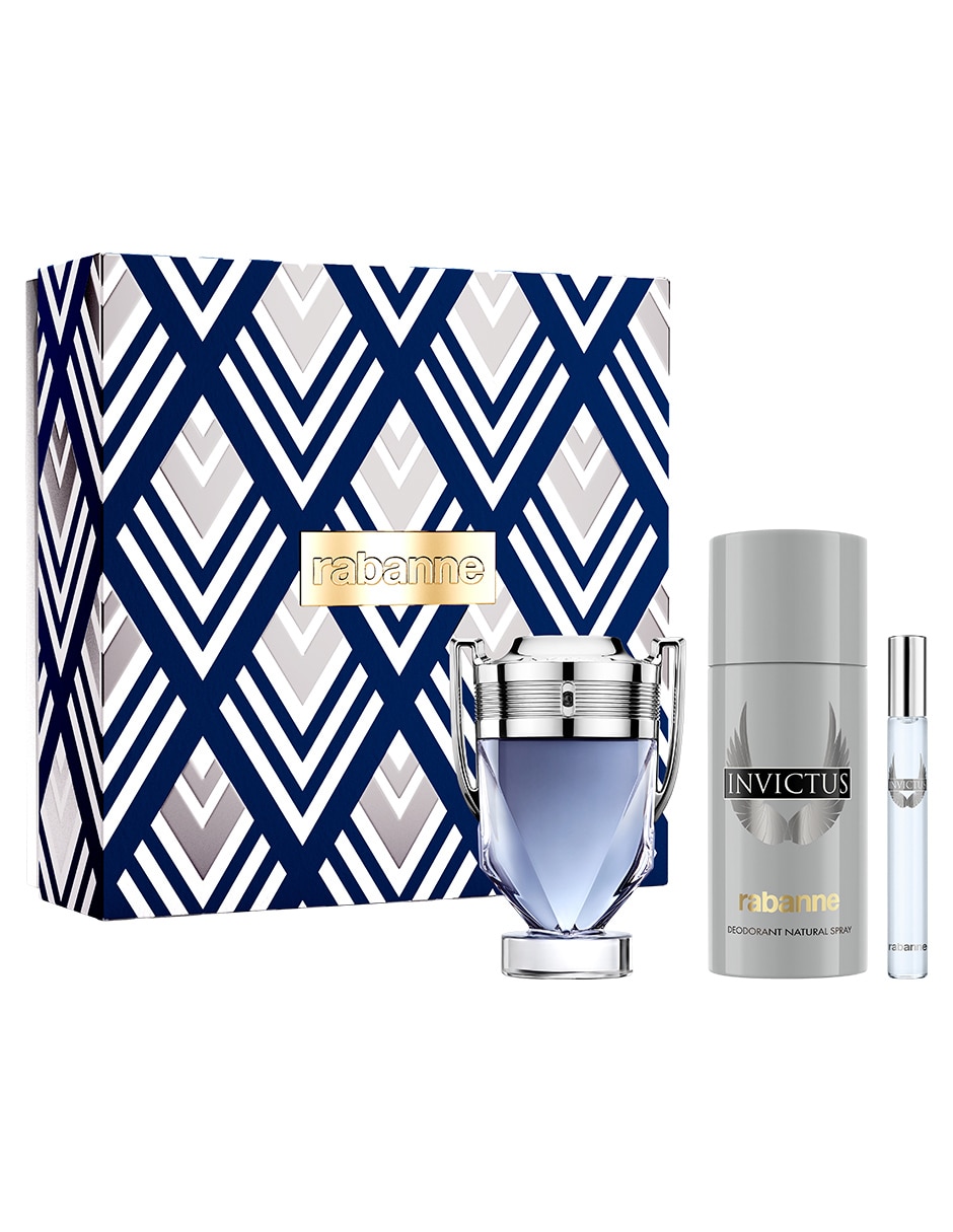 Kit Eau de parfum Rabanne Invictus para hombre