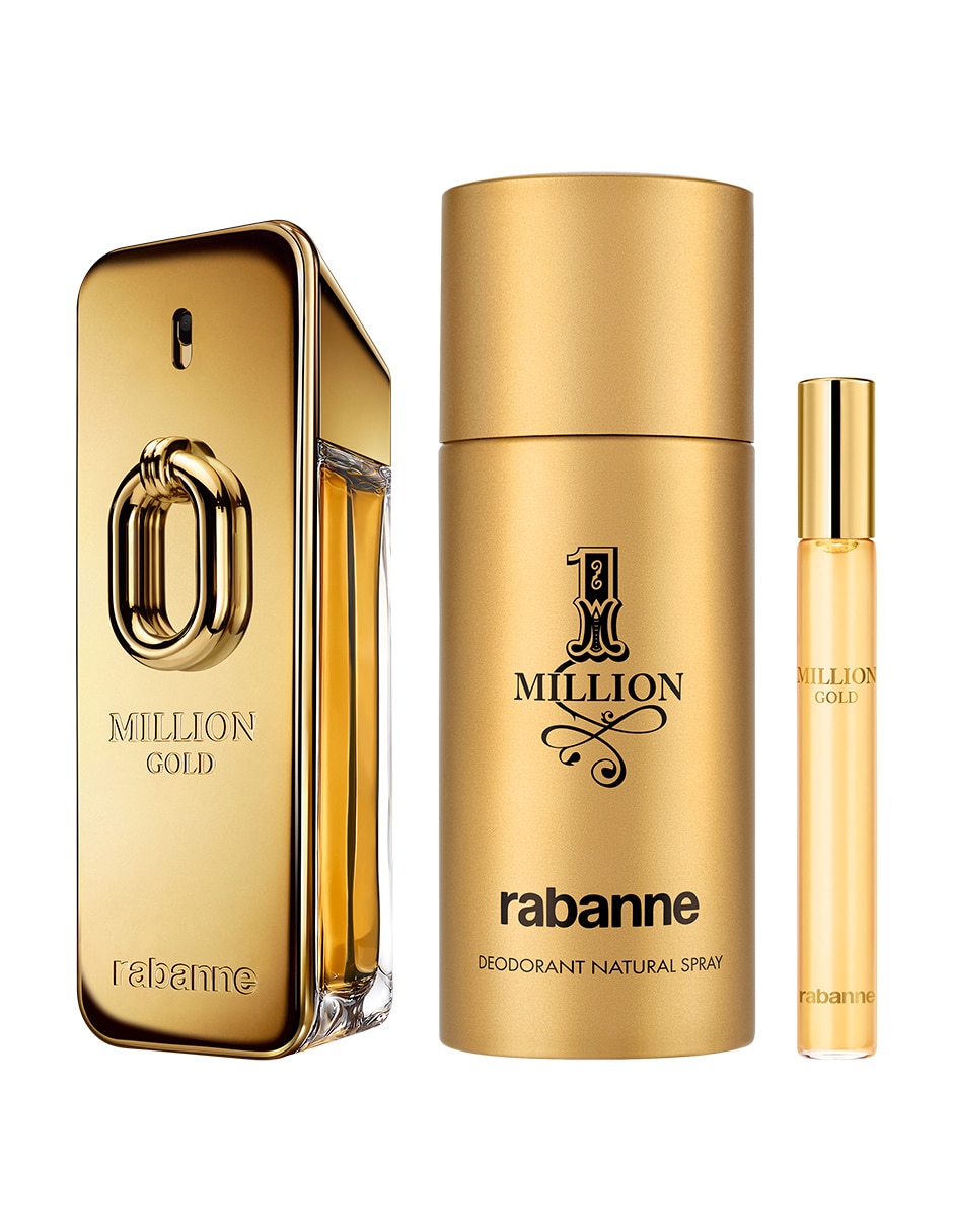 Kit Eau de parfum Million Gold para hombre 2