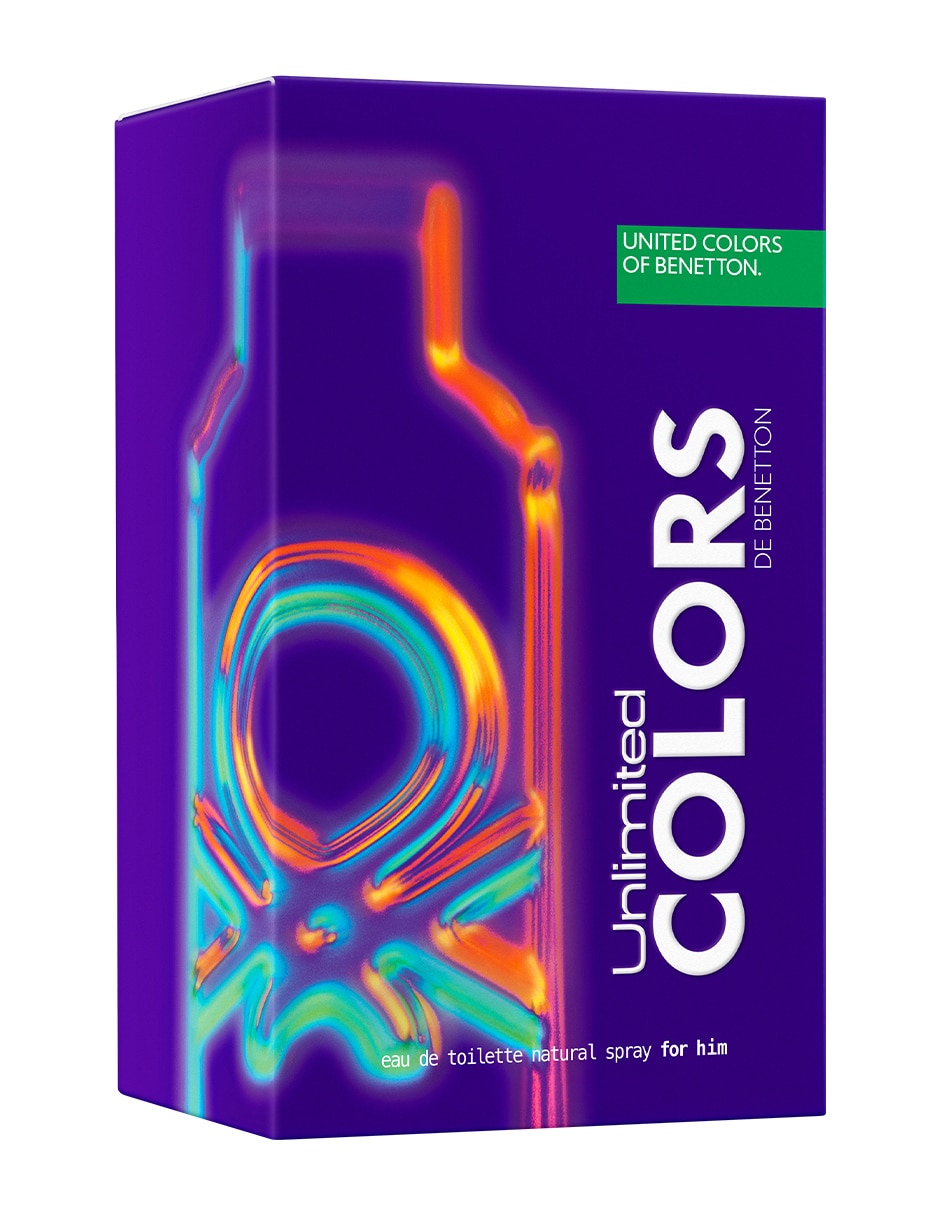 Eau de toilette Benetton Unlimited Colors para hombre