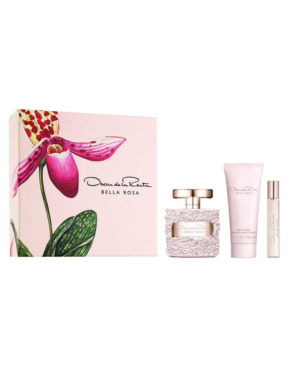 Kit Eau de parfum Bella Rosa para mujer 3