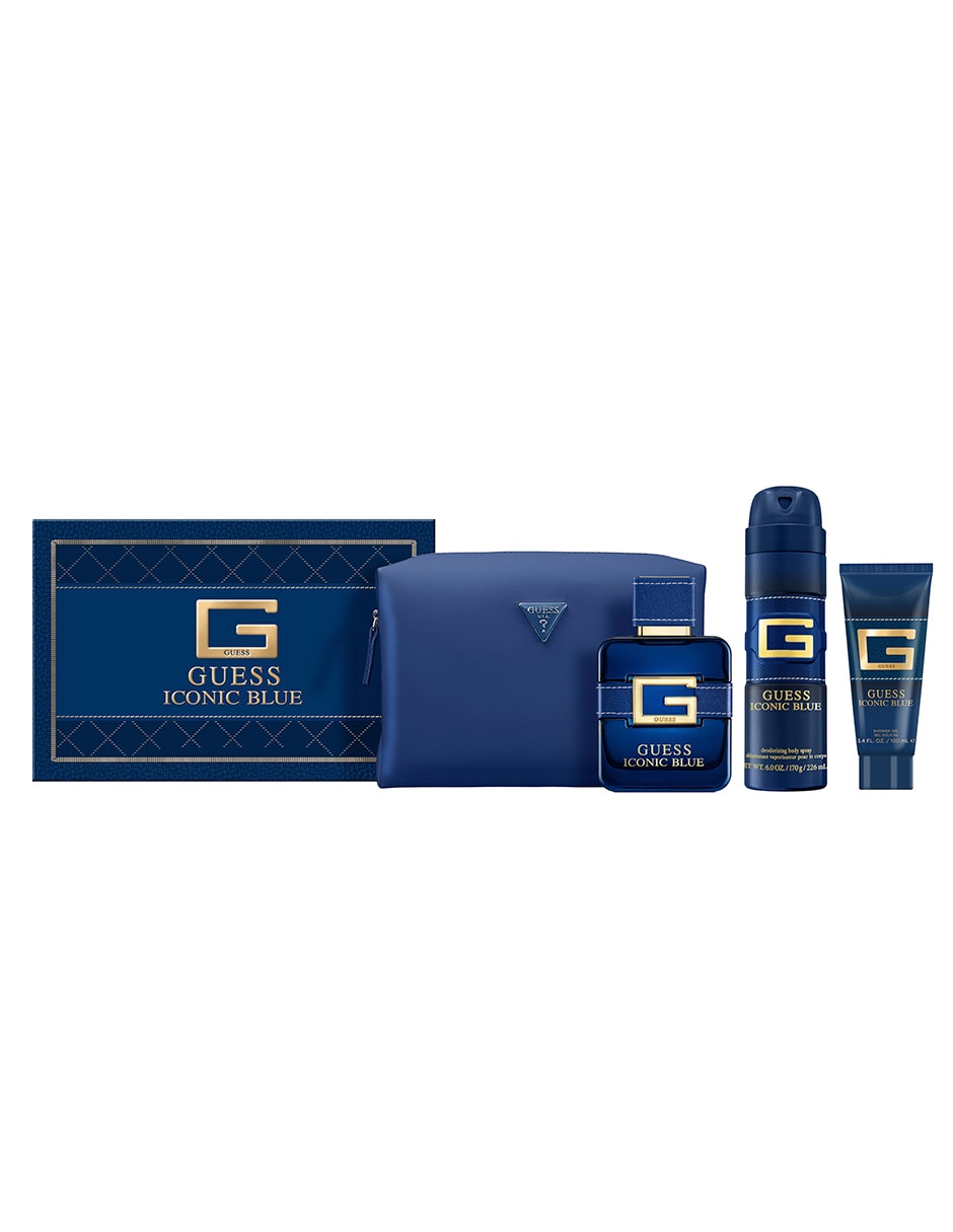 Set eau de parfum iconic men para hombre 3