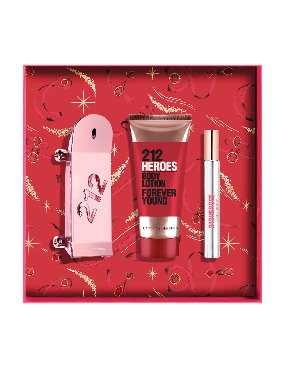 Kit Eau de toilette 212 Heroes for Her para hombre 3