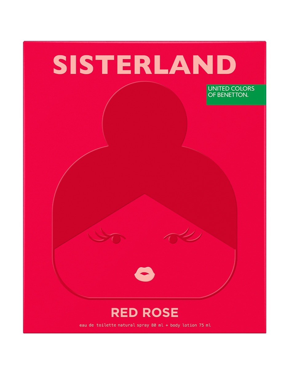 Kit Eau de toilette Sisterland Red Rose para mujer 4
