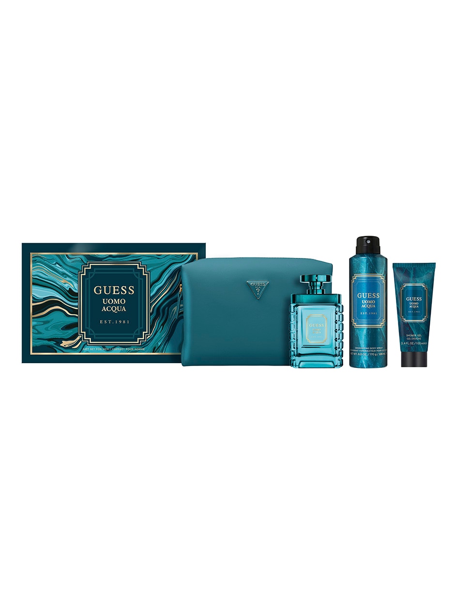 Kit Eau de toilette Uomo Acqua para hombre Kit Eau de toilette Uomo Acqua para hombre