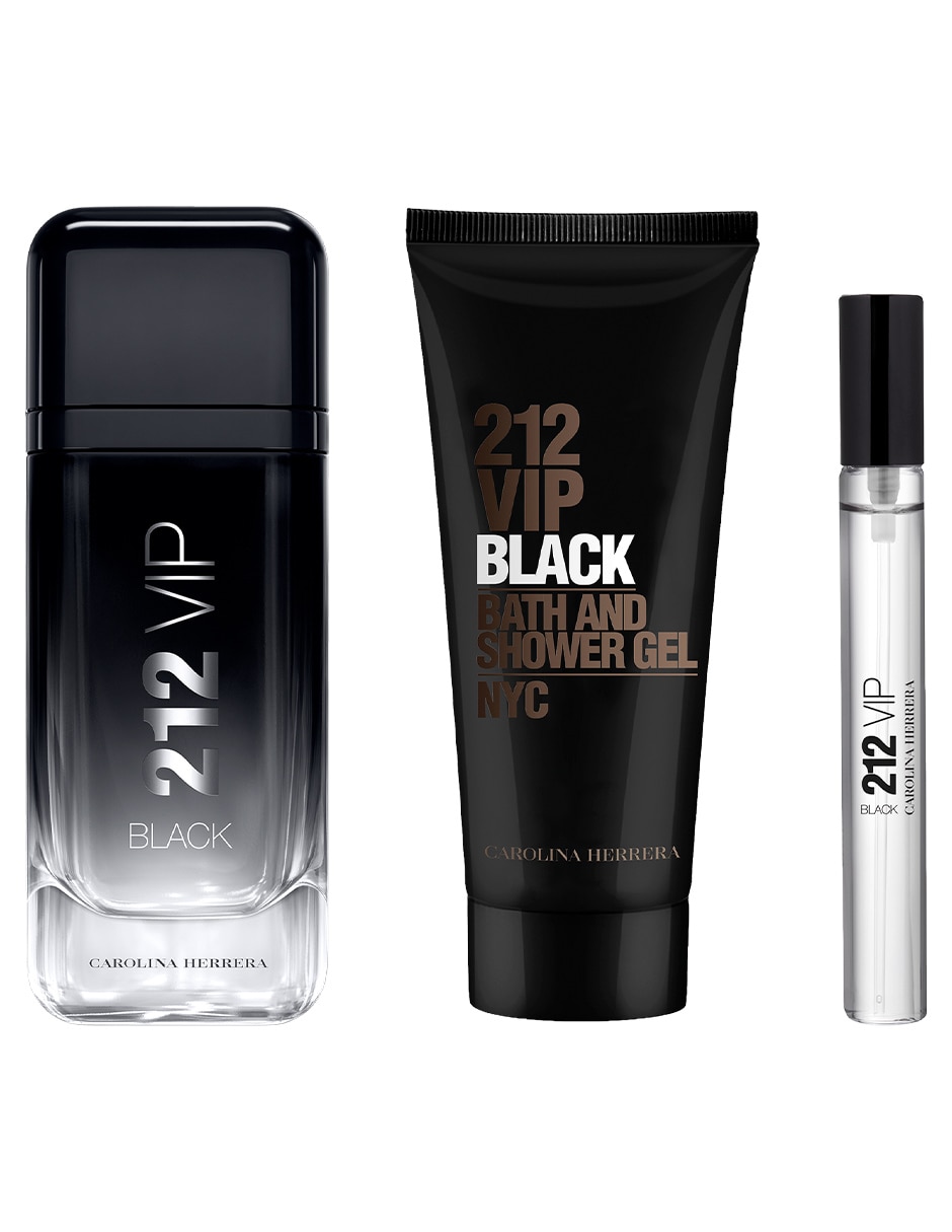 Kit Eau de parfum 212 vip black para hombre 6