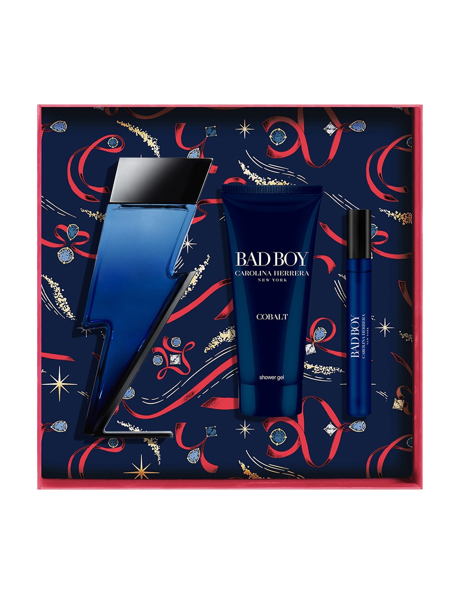 Kit Eau de parfum Bad Boy Cobalt para hombre 7