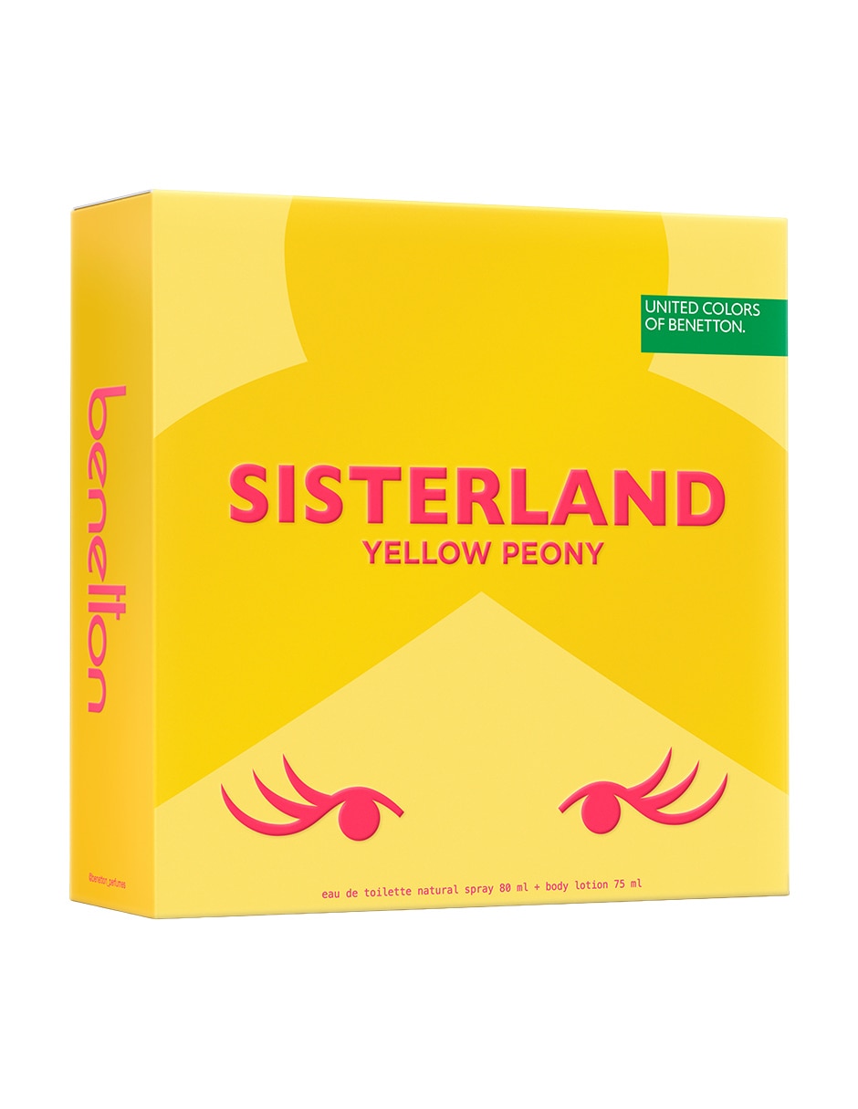 Kit Eau de toilette Sisterland Yellow Peony para mujer 6