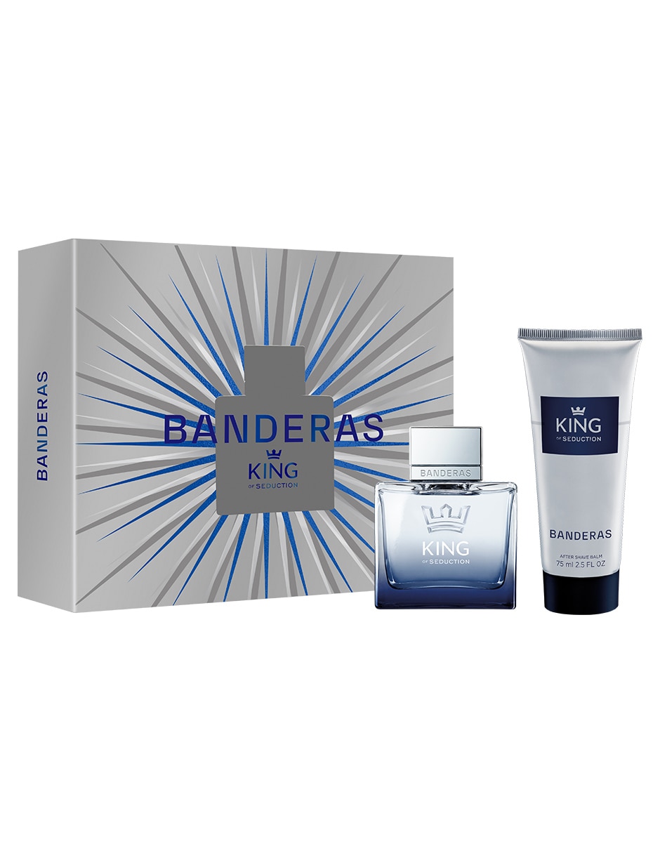 Kit Eau de toilette King of Seduction para hombre