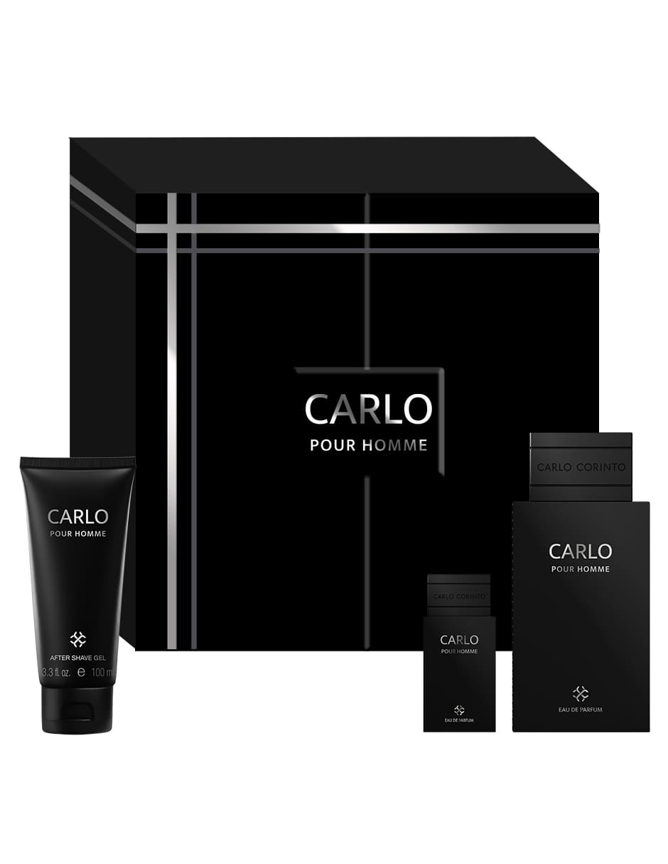Set Eau de parfum CARLO POUR HOMME para hombre Set Eau de parfum CARLO POUR HOMME para hombre
