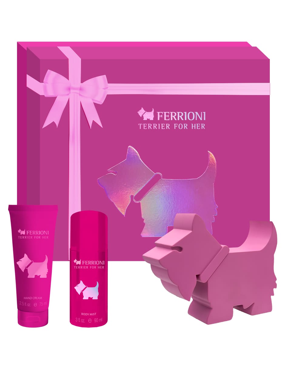 Set Eau de parfum TERRIER FOR HER para mujer