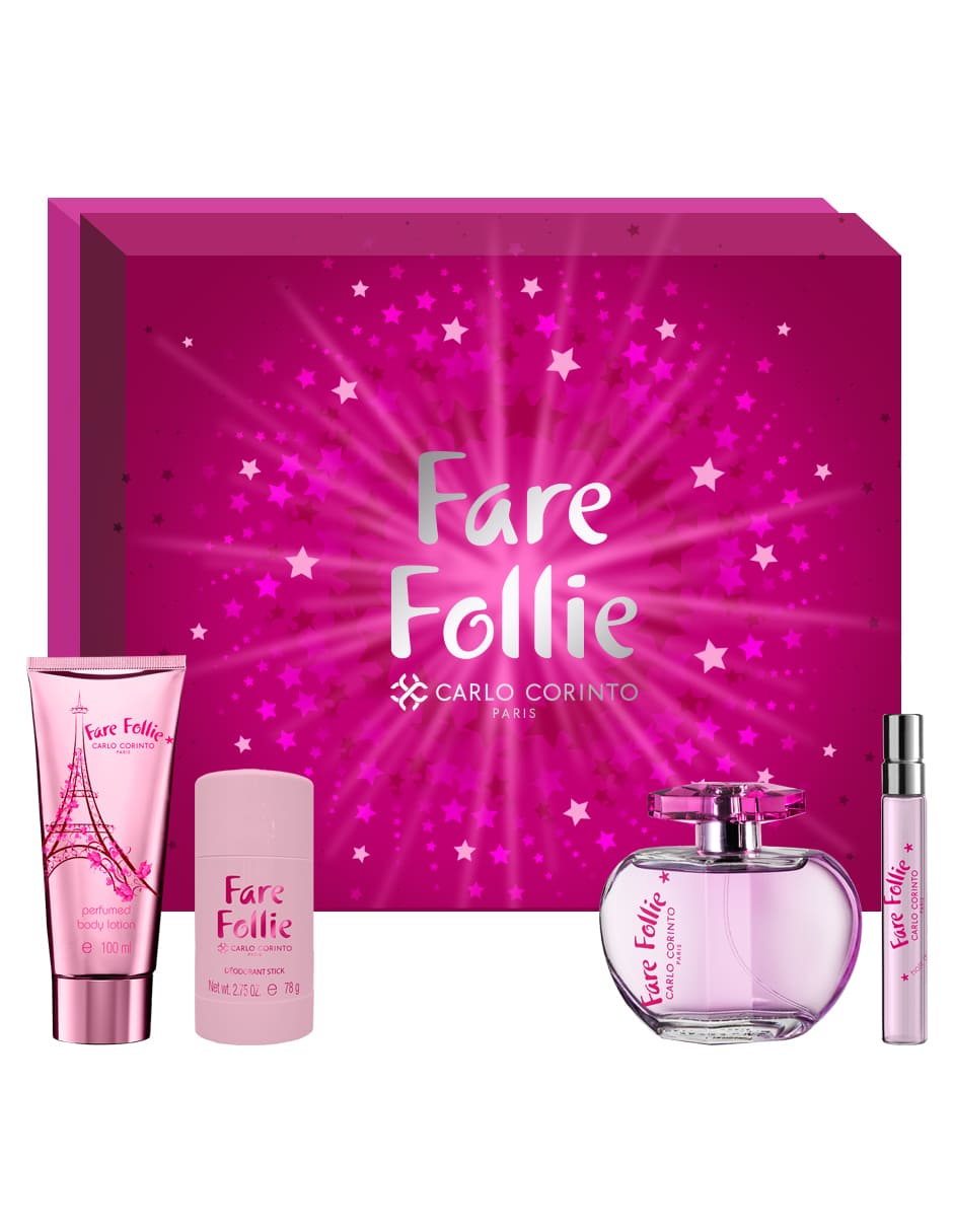 Set Eau de toilette FARE FOLLIE para mujer Set Eau de toilette FARE FOLLIE para mujer