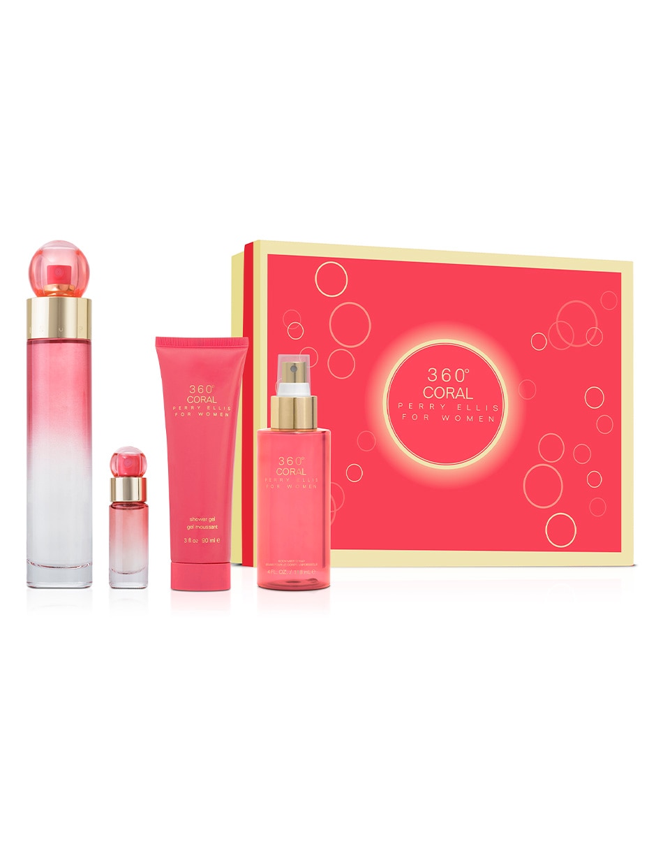 Kit Eau de parfum 360 Coral para mujer 3